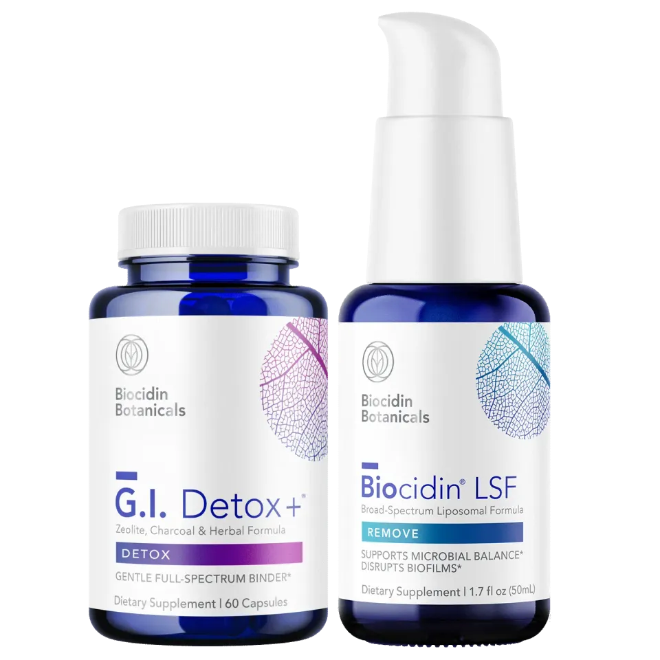 Biocidin Botanicals Feel Good Gut Bundle with LSF magpaket