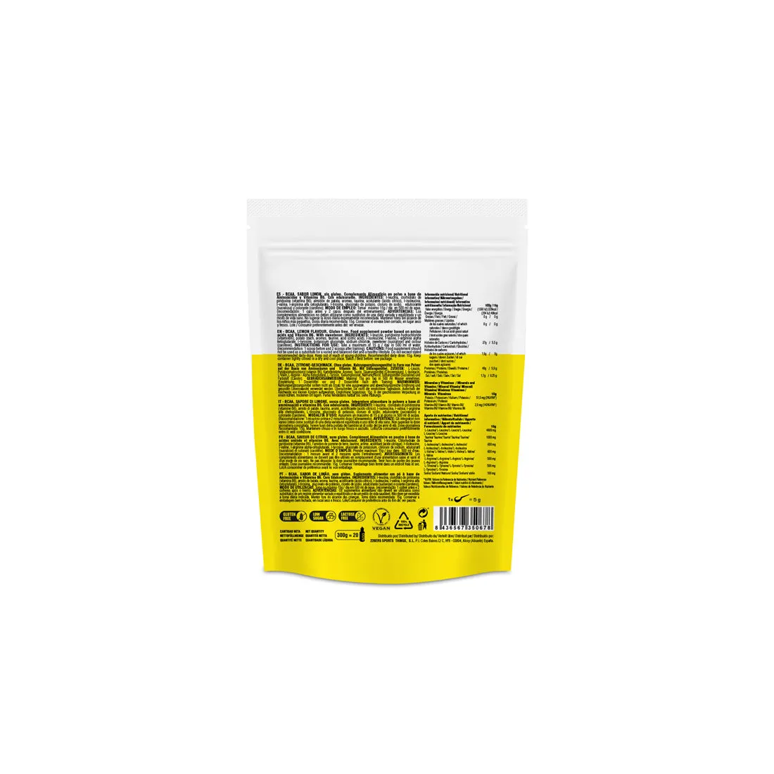 226ERS BCAA 8:1:1 aminosyror cola 300 g glutenfri