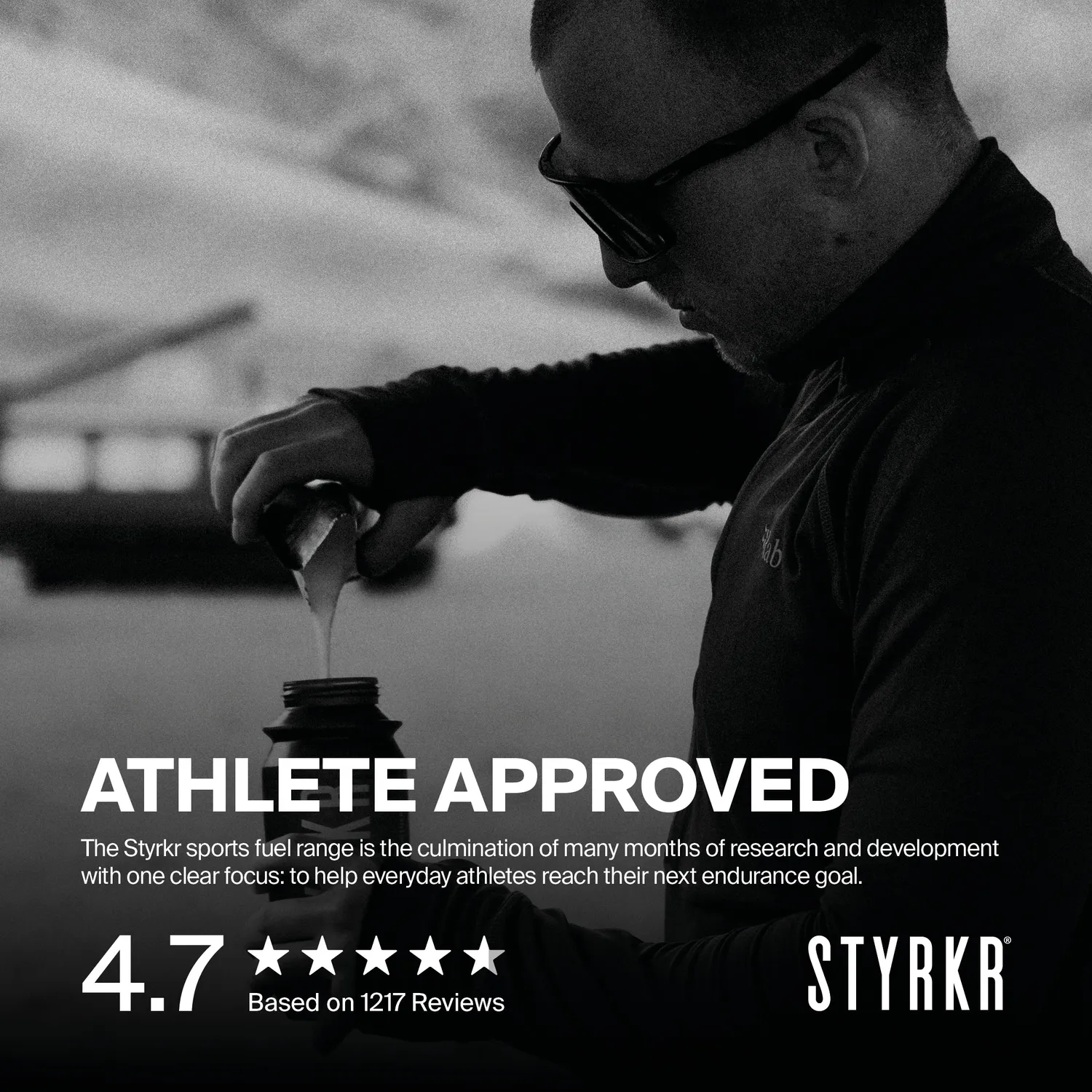 Styrkr MIX90 sportdryck koffein 12-pack 90g kolhydrater