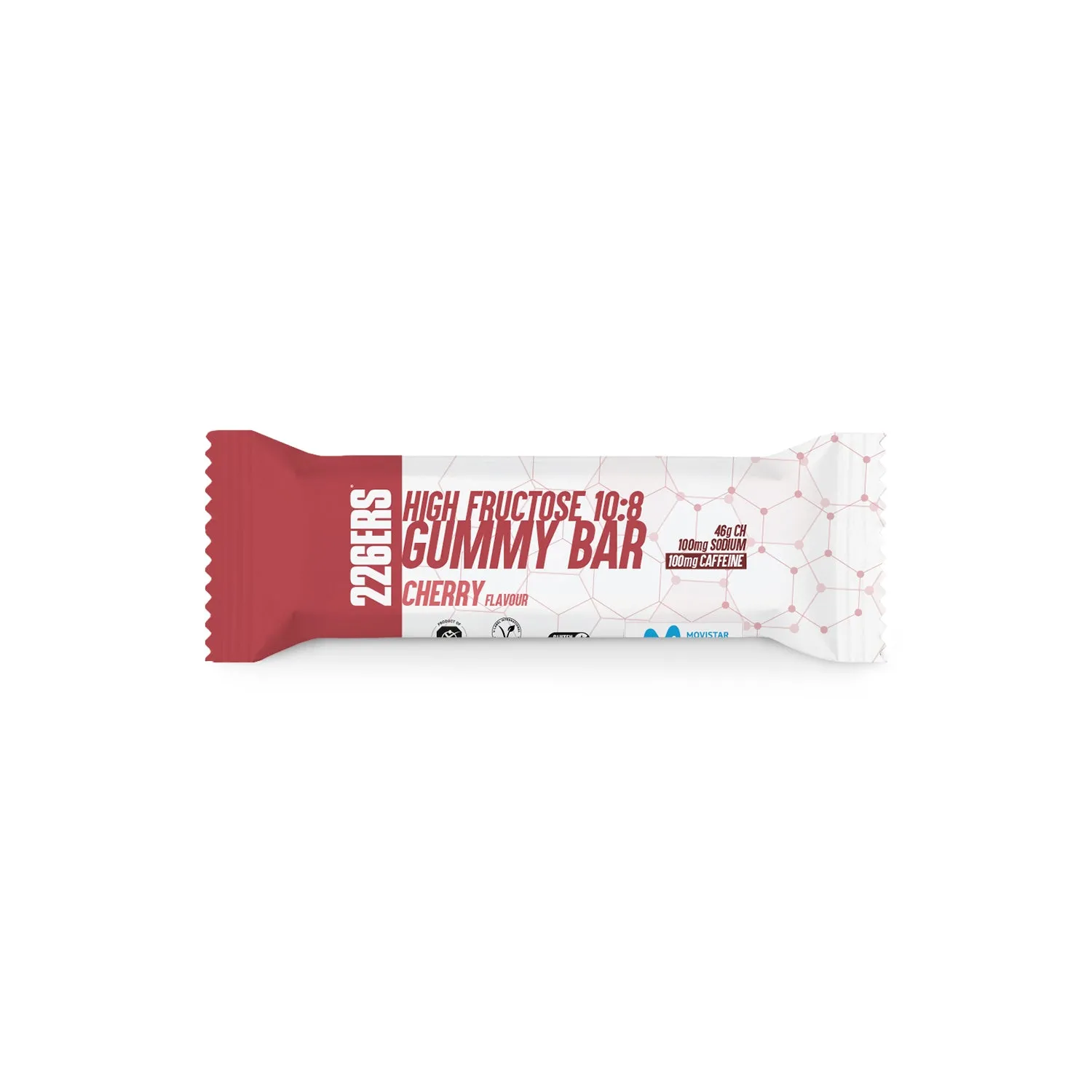 226ERS High Fructose Gummy Bar energibar 60 g lime
