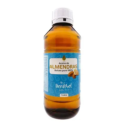 Herdibel Mandelolja 1 liter ren massageolja