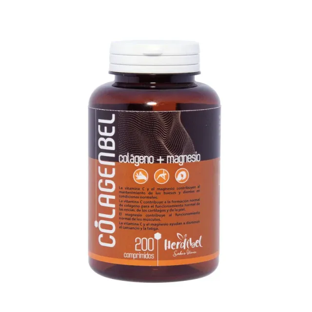 Herdibel Colagenbel kollagentabletter 200 st magnesium