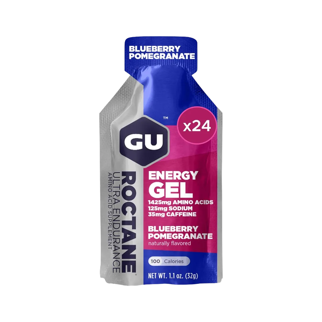 GU Energy Roctane Energy Gel energigel 24-pack uthållighet