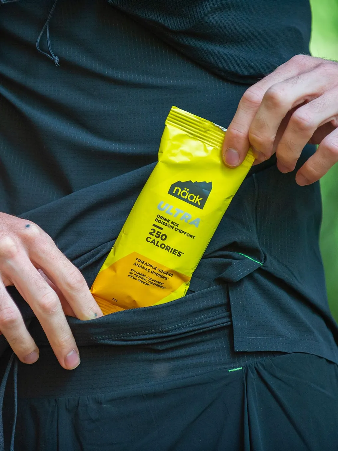 Näak Ultra Drink Mix 250 sportdryck Ananas Ginseng 1-pack