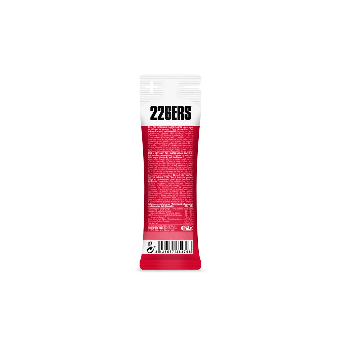 226ERS Isotonic Gel energigel vattenmelon 68 g