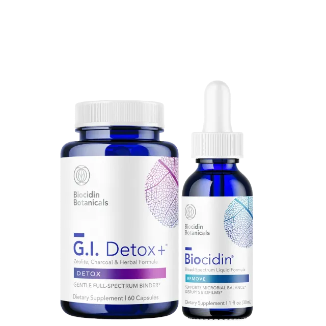 Biocidin Botanicals Feel Good Gut Bundle with Liquid magpaket