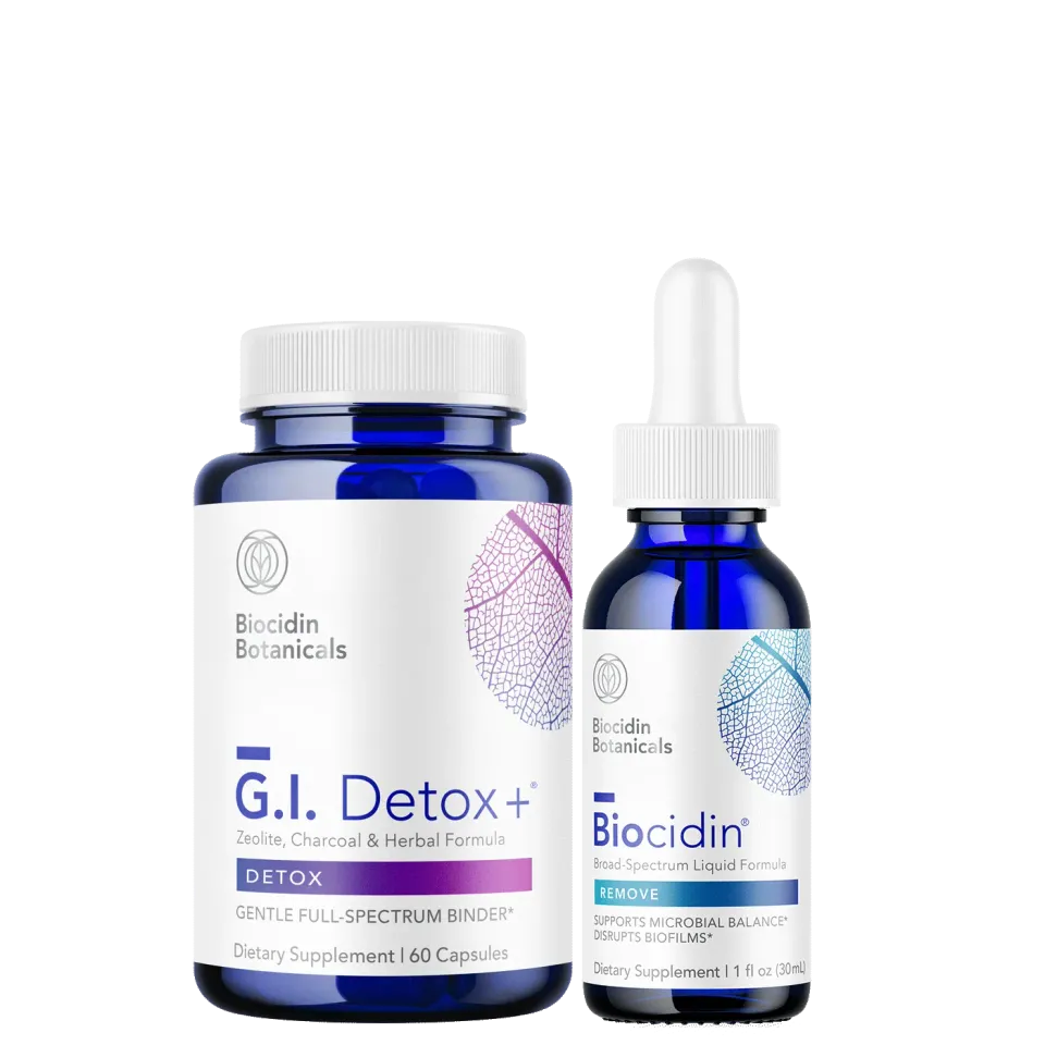 Biocidin Botanicals Feel Good Gut Bundle with Liquid magpaket