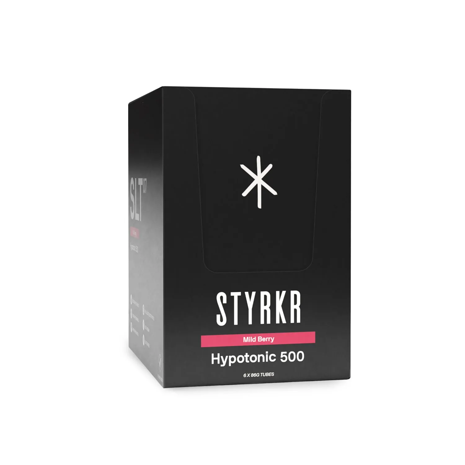 Styrkr SLT07 vätskeersättningstabletter mild berry 6-pack