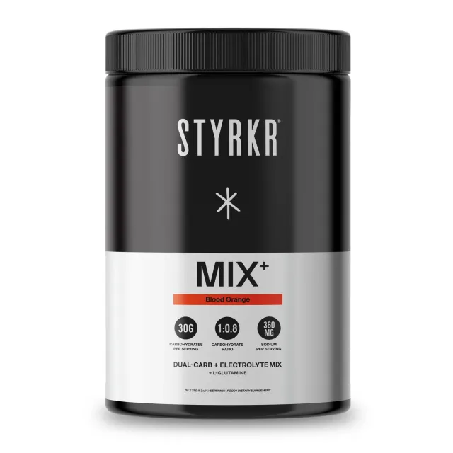 Styrkr MIX+ Blood Orange sportdryck 555 g