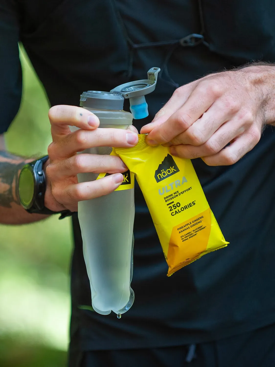Näak Ultra Drink Mix 250 sportdryck Ananas Ginseng 1-pack