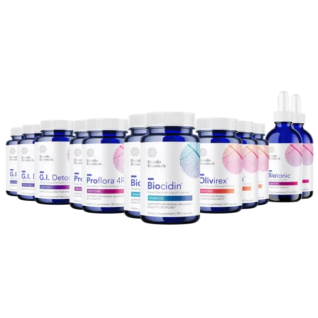 Biocidin Botanicals Comprehensive Cleansing Program kapselpaket 2-månader