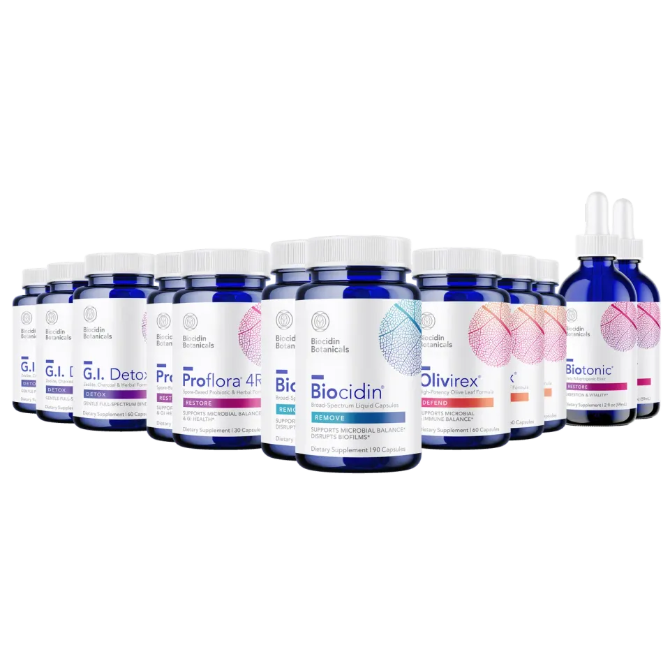Biocidin Botanicals Comprehensive Cleansing Program kapselpaket 2-månader