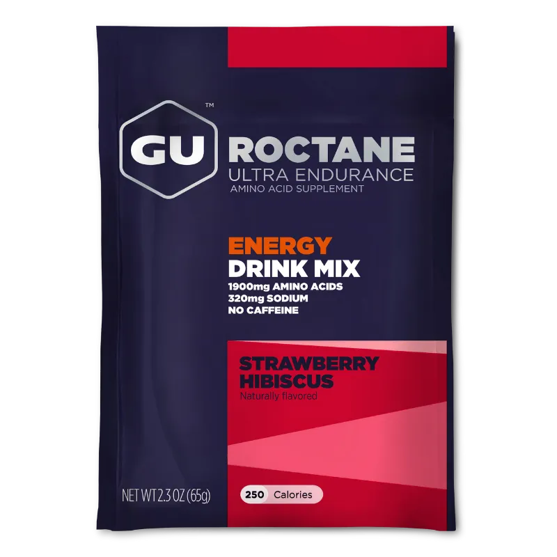 GU Energy Roctane sportdryckspulver lemon berry 24-portioner