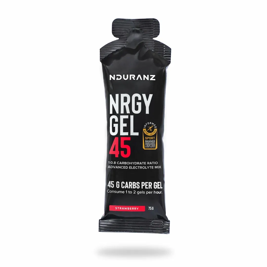 Nduranz Nrgy Gel 45 energigel Lemon 45 g kolhydrater