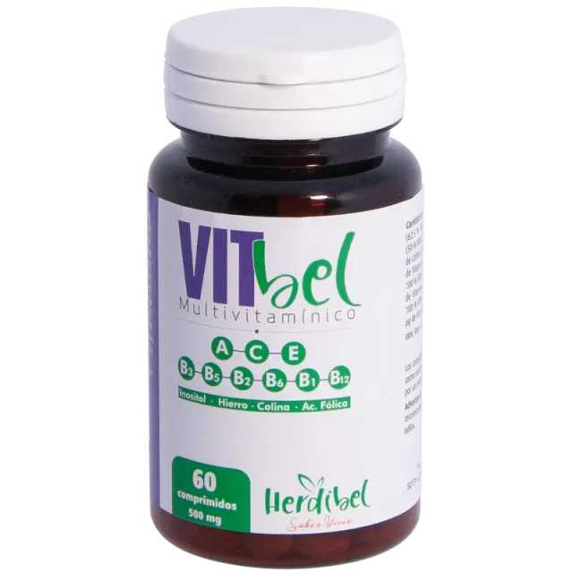 Herdibel Vitbel multivitamin tuggtabletter 60 st citrus