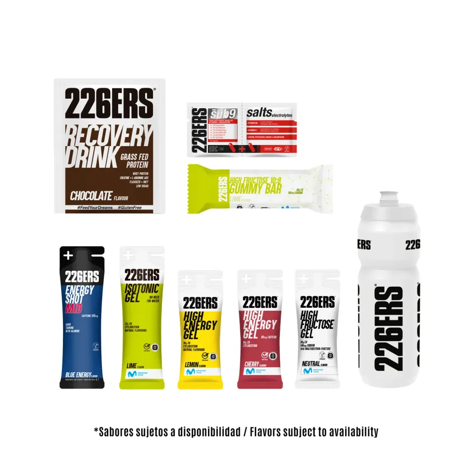 226ERS Pack Ciclismo 2H energipaket cykling 9-delar