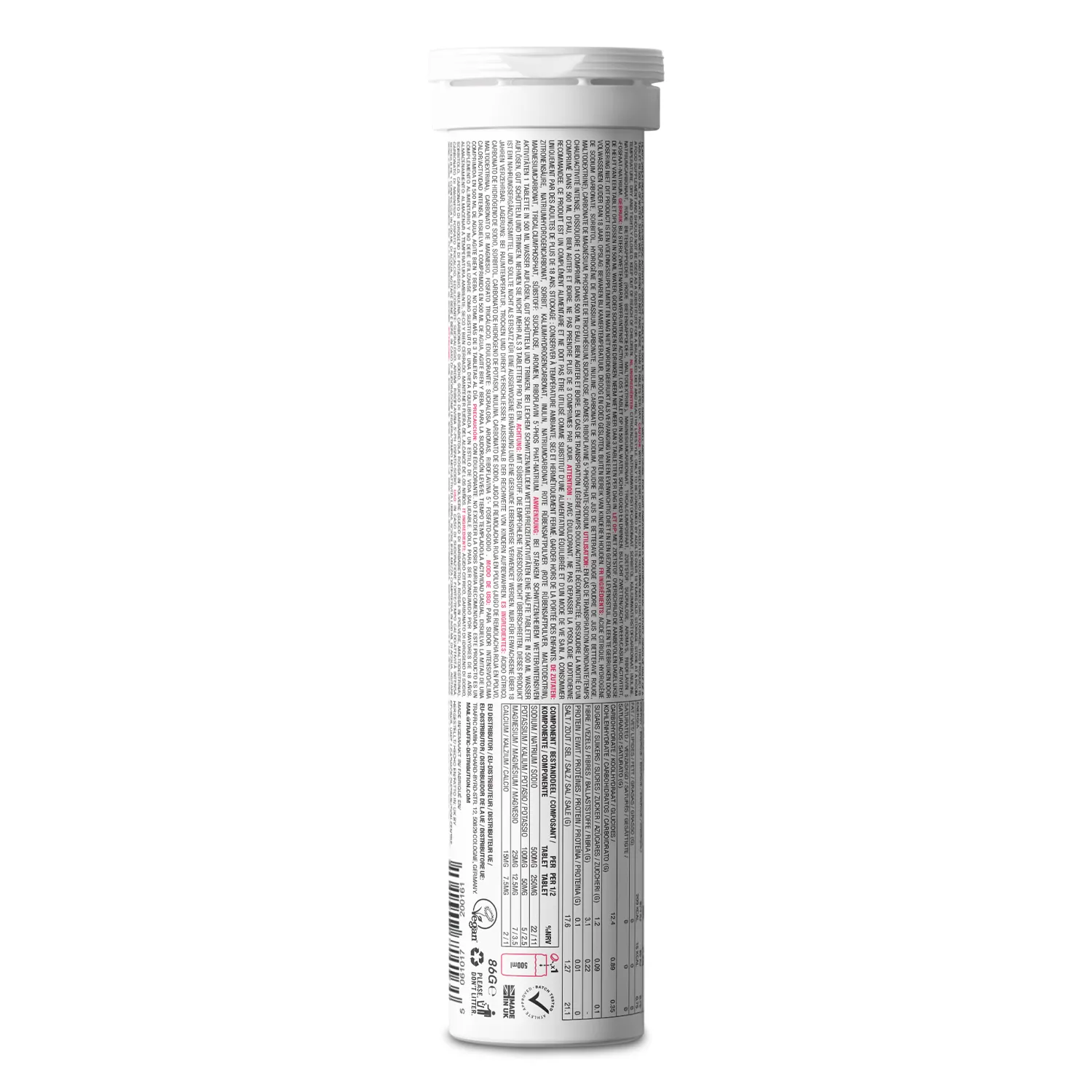 Styrkr SLT07 vätsketabletter mild bär 12-pack