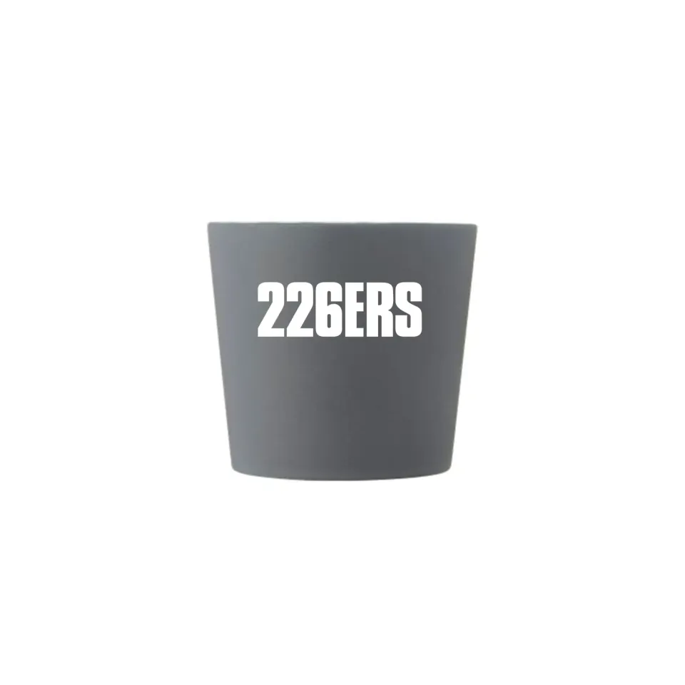 226ERS Logo mugg keramik 370 ml grå