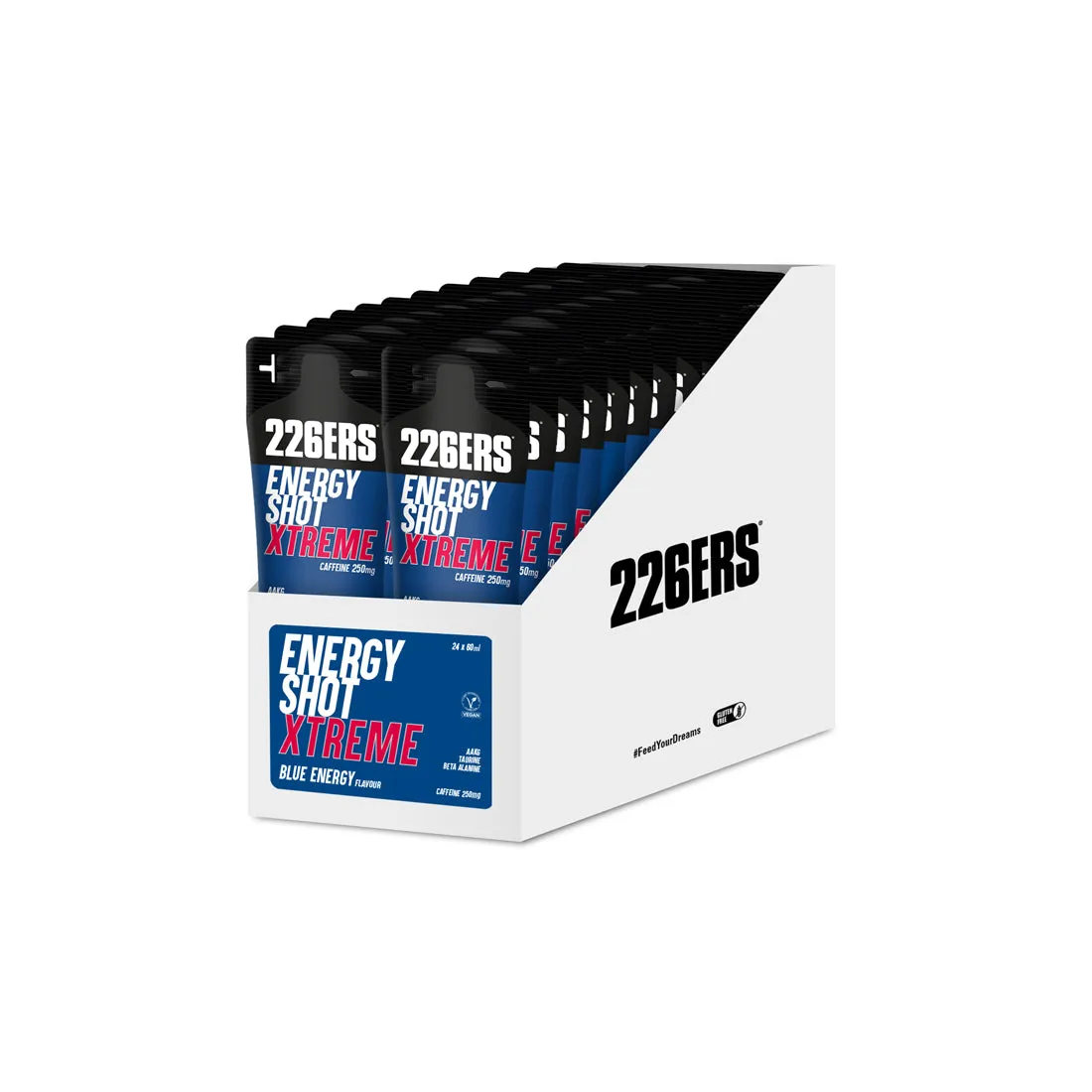 226ERS Energy Shot energishot 60 ml koffeinfri eller koffein