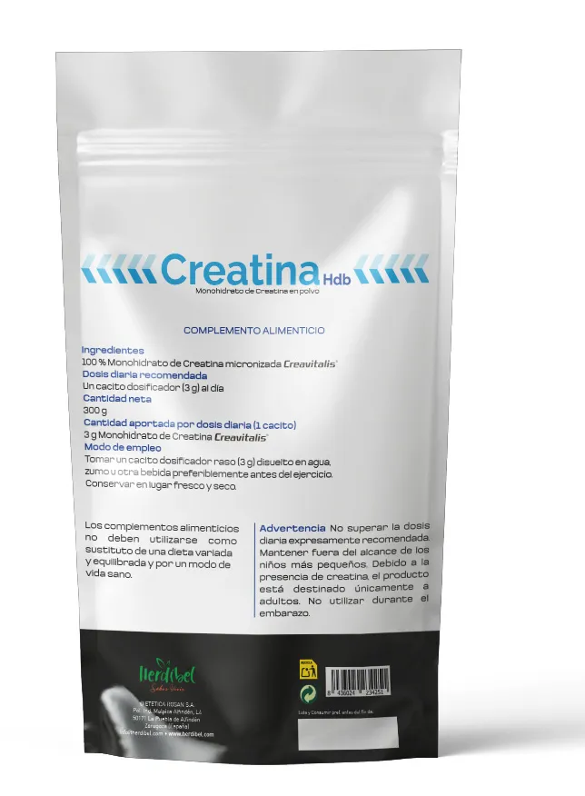 Herdibel Creatina HDB kreatin 300 g monohydrat