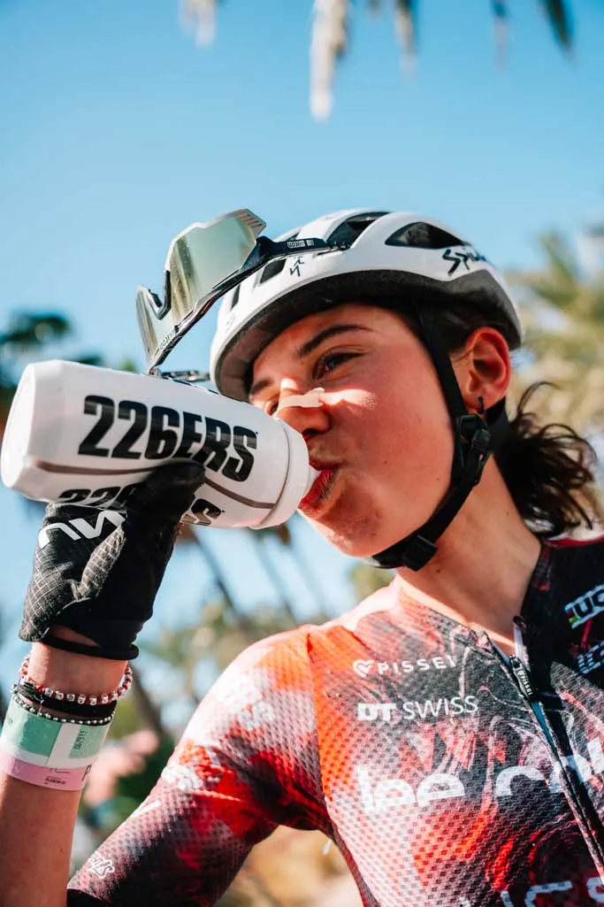 226ERS Logo cykelflaska 550 ml vit BPA-fri