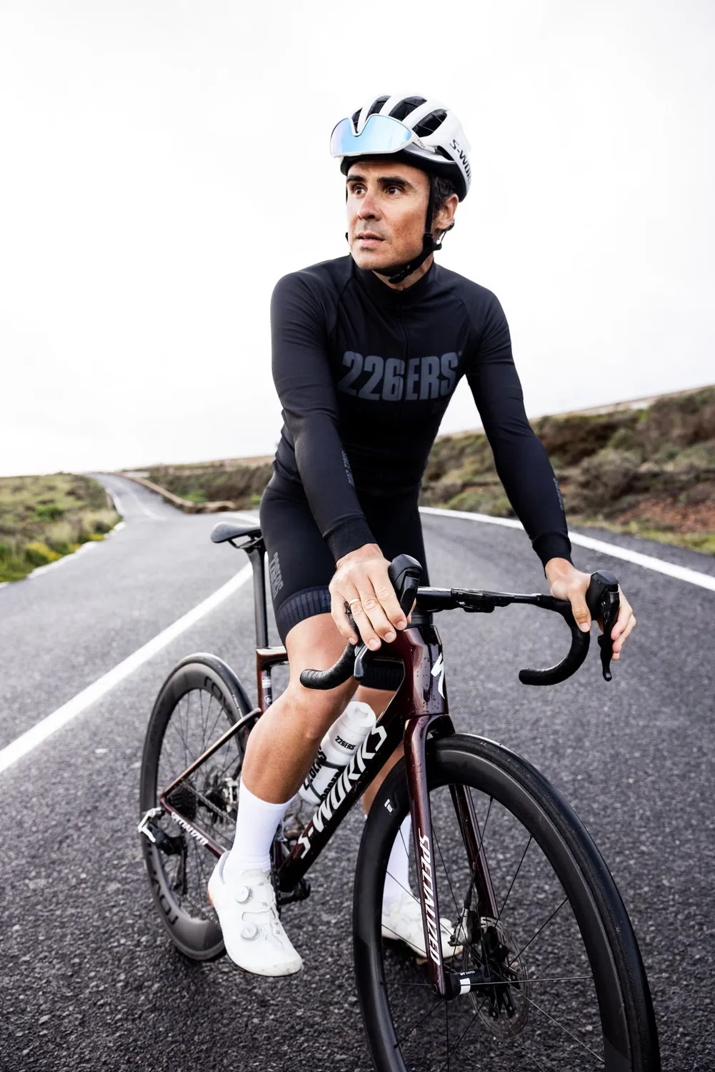 226ERS Hyder cykeltröja svart termo