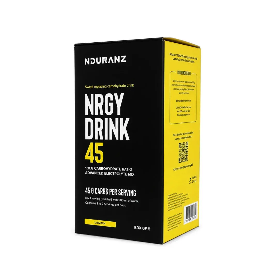 Nduranz Nrgy Drink 45 sportdryck citron portion