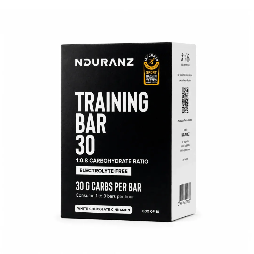 Nduranz Training Bar 30 energibar Vanilj 30 g kolhydrat