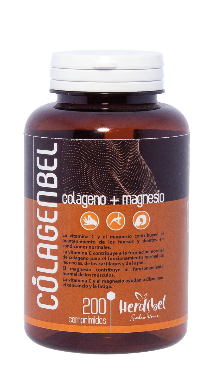 Herdibel Colagenbel kollagentabletter 200 st magnesium