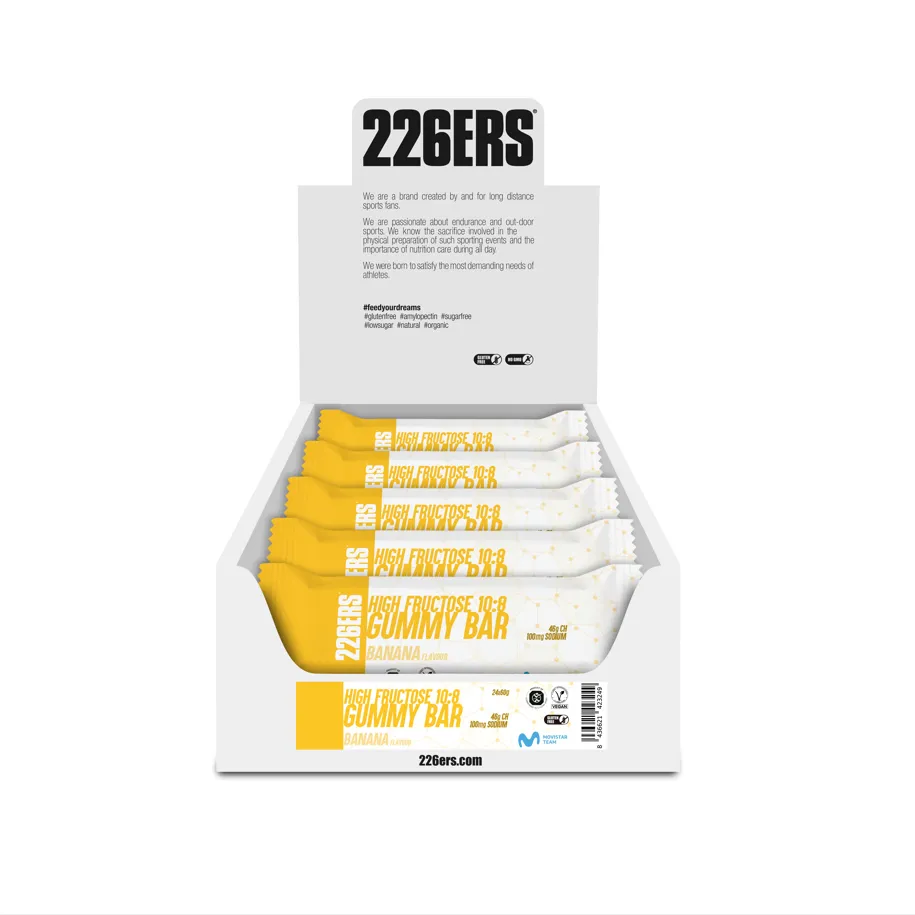 226ERS High Fructose Gummy Bar energigodis 24x60g