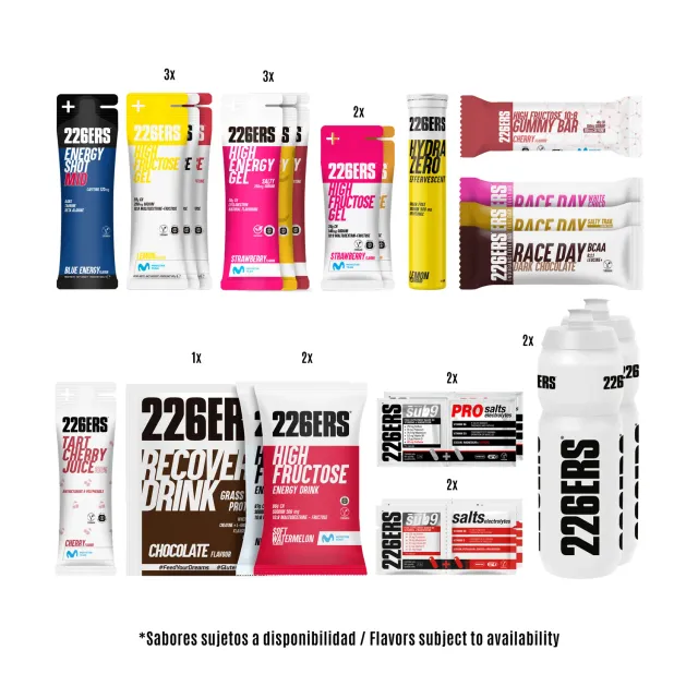 226ERS Pack Ciclismo 12H cykelpaket high carb provpack