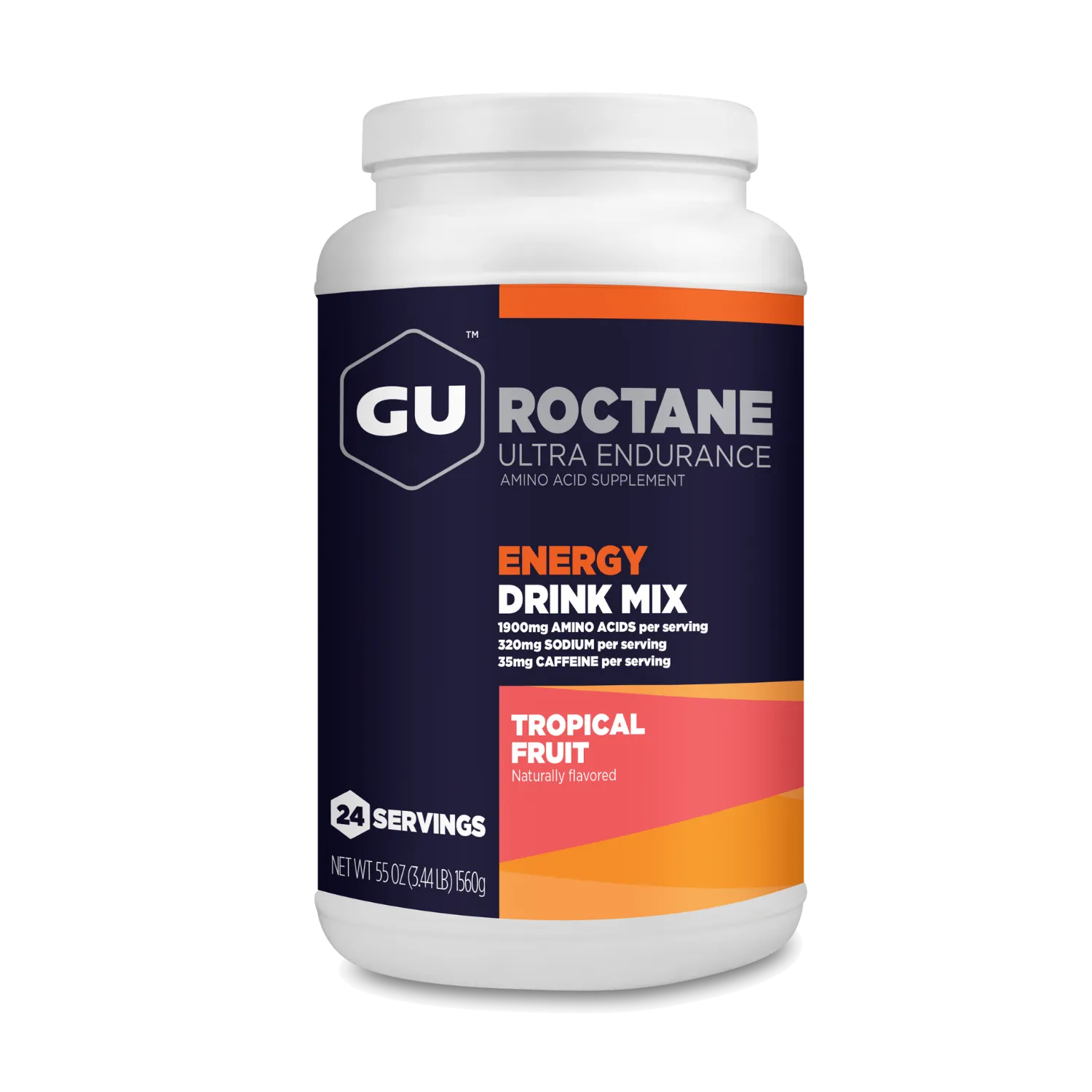 GU Energy Roctane sportdryckspulver lemon berry 24-portioner