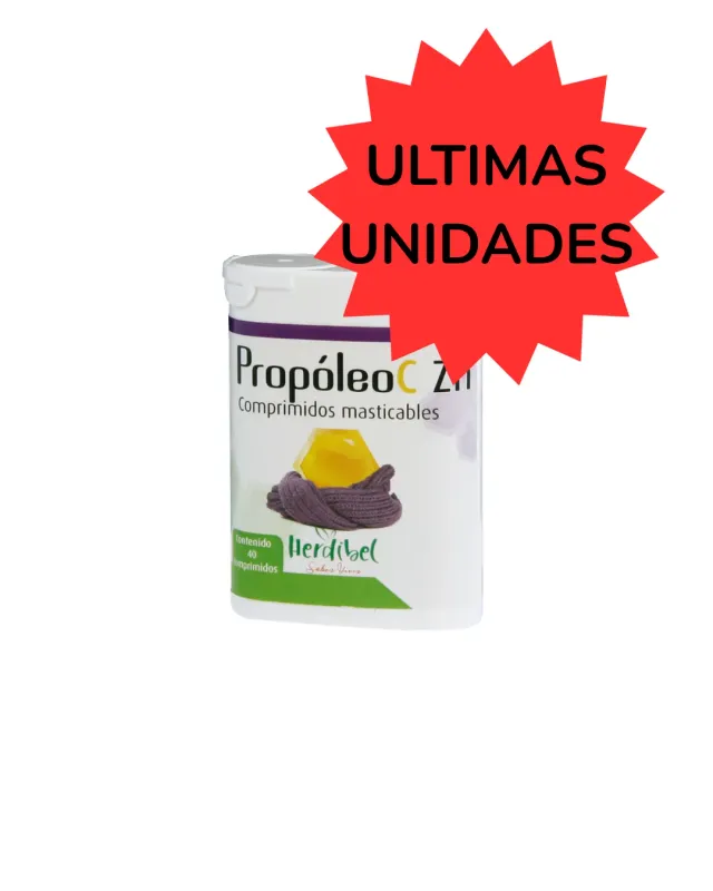 Herdibel Propoleo C-ZN tuggtabletter apelsin C-vitamin zink