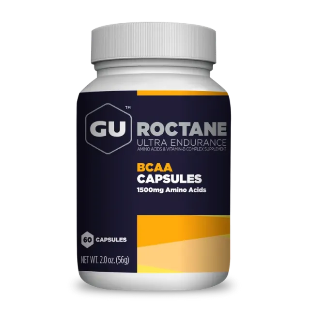 GU Energy Roctane BCAA kapslar 4:1:1 leucin