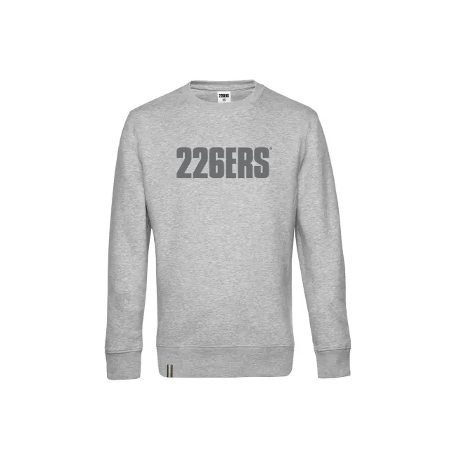 226ERS Big Logo sweatshirt grå rund hals bomull