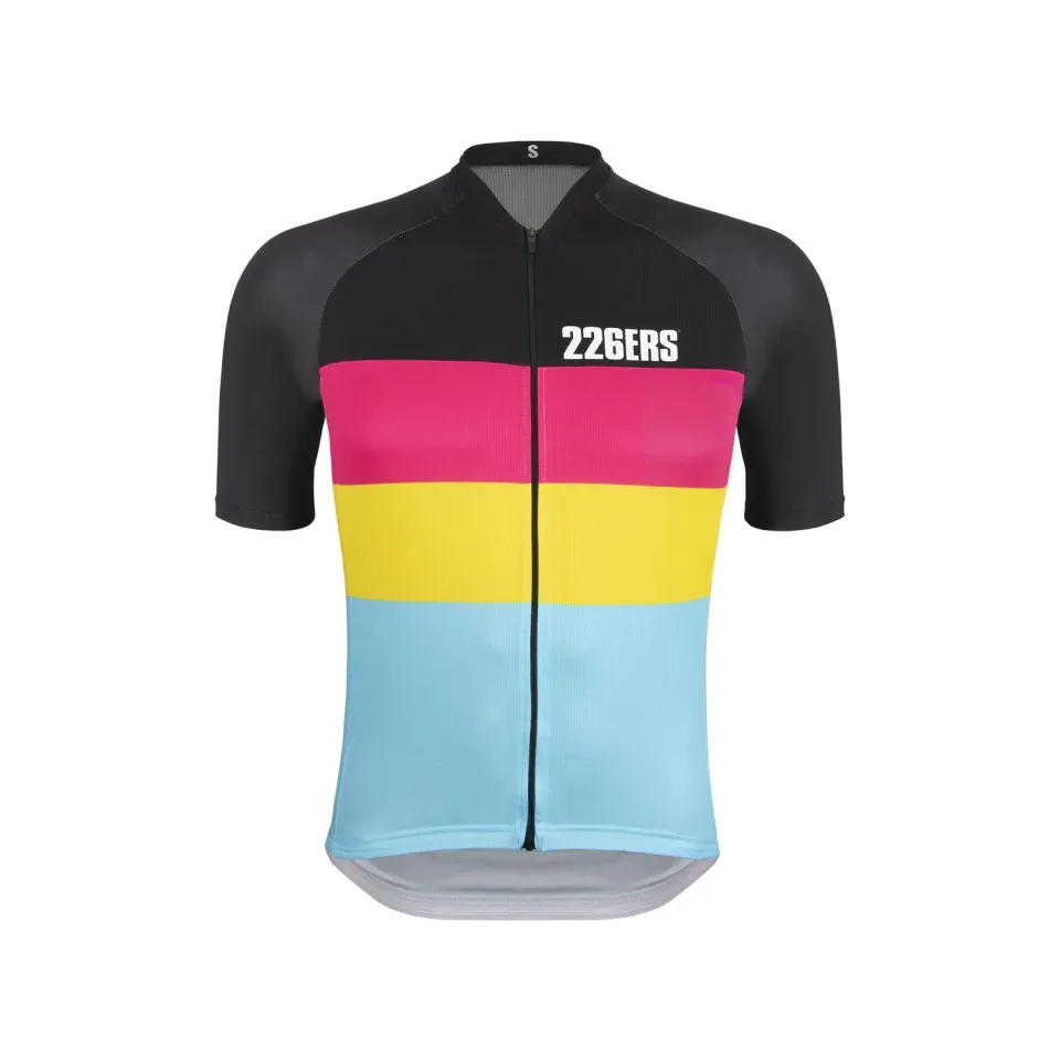 226ERS Hydrazero Black cykeltröja kort ärm svart snabbtorkande
