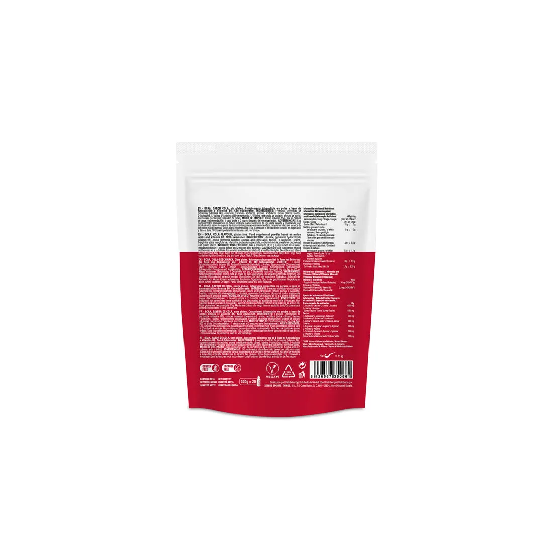 226ERS BCAA 8:1:1 aminosyror cola 300 g glutenfri