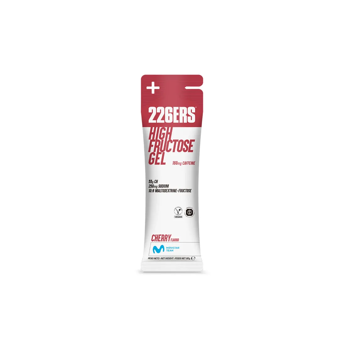 226ERS High Fructose energigel 80g jordgubb