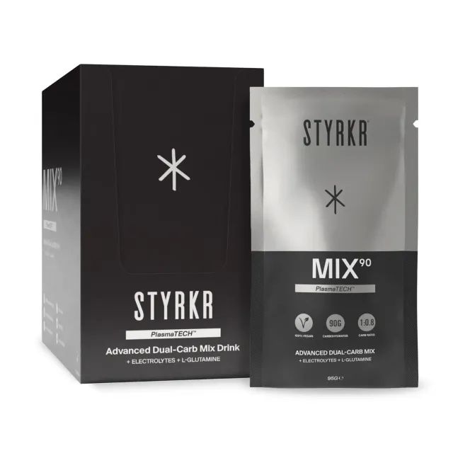Styrkr MIX90 energidryck 12-pack 90 g kolhydrater