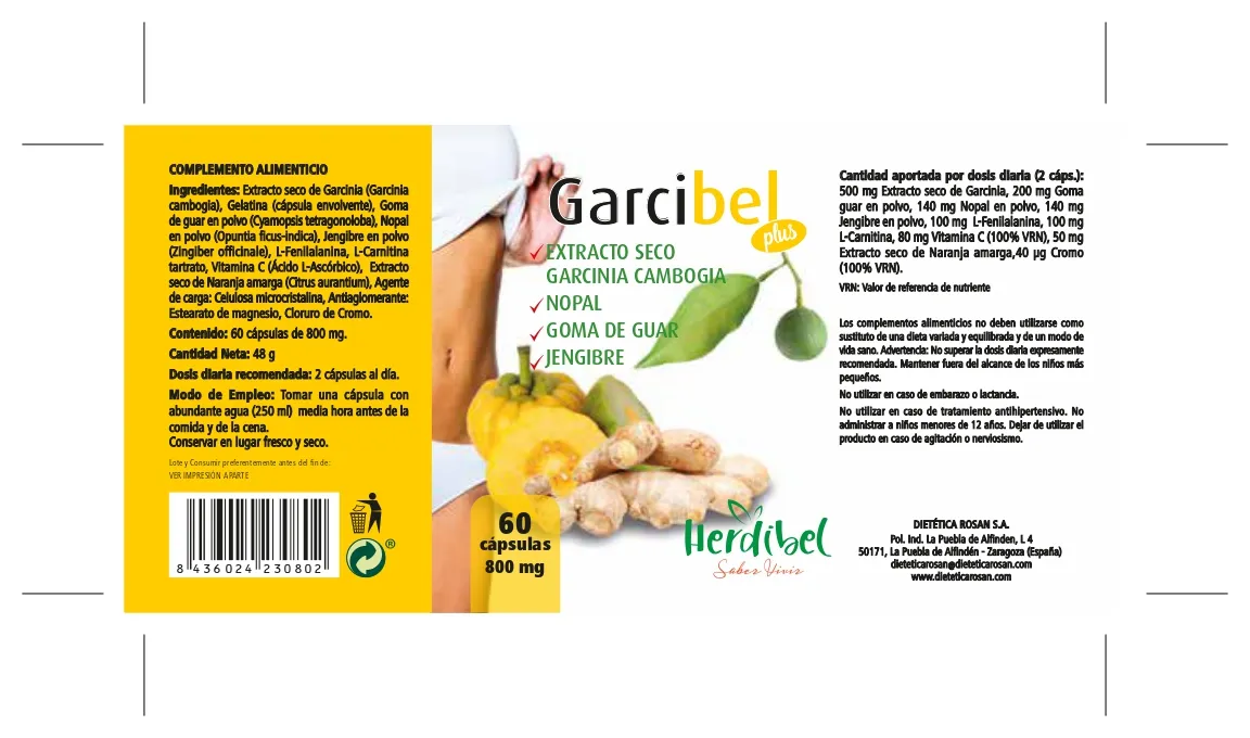 Herdibel Serenbel 60 kapslar 60 st sömn