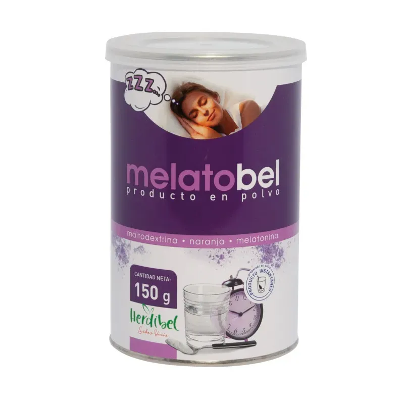 Herdibel Melatobel pulver 150 g melatonin vegansk