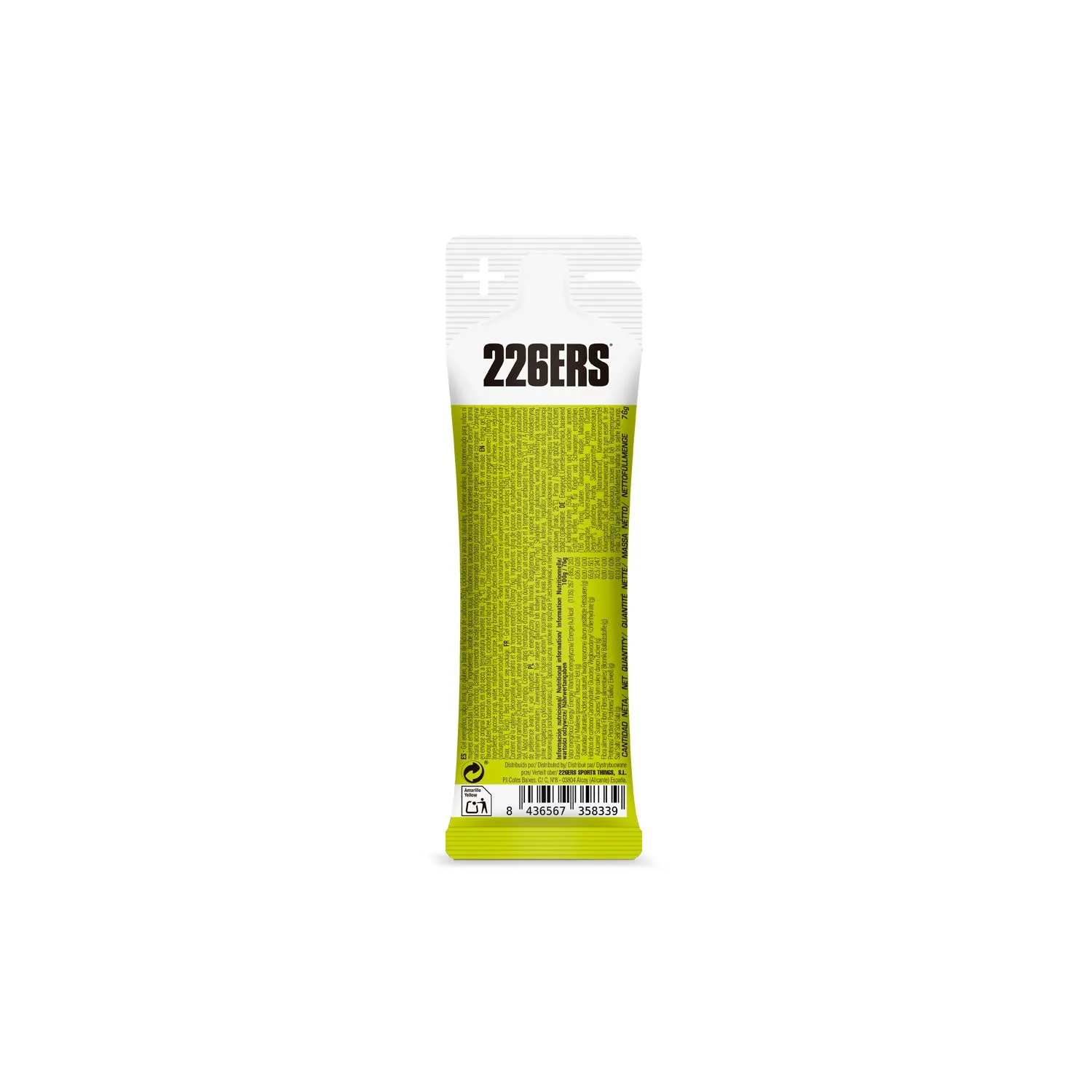 226ERS High Energy Gel energigel Neutral 76 g cyklodextrin