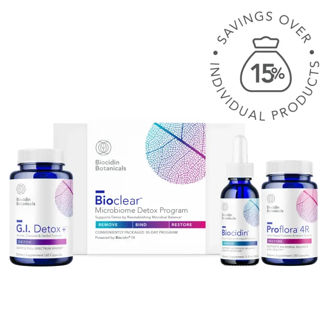 Biocidin Botanicals Bioclear Detox Program detoxkit flytande 30 dagar