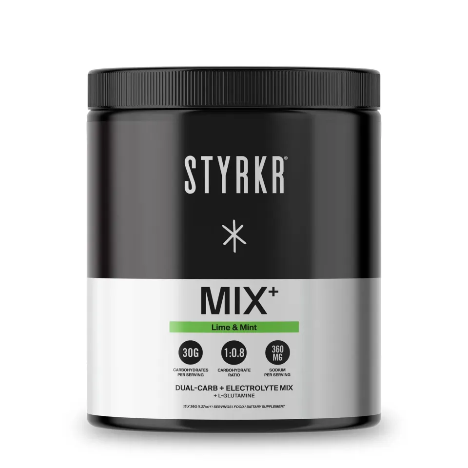 Styrkr MIX+ Lime Mint sportdryck 555 g