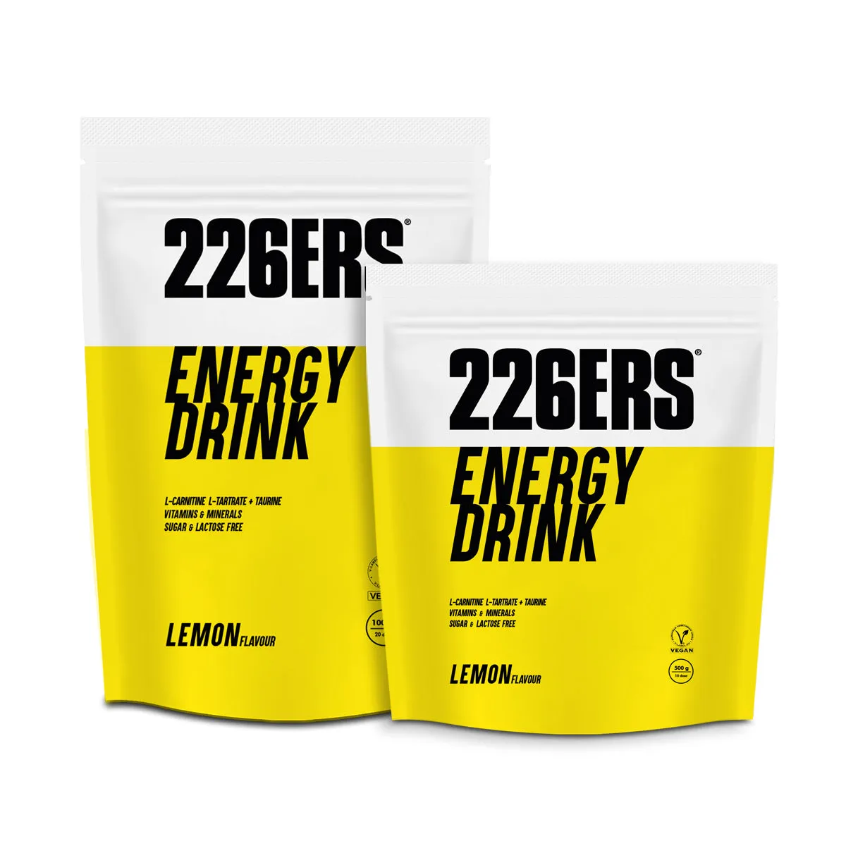 226ERS Energy Drink sportdryck citron 500 g koffeinfri