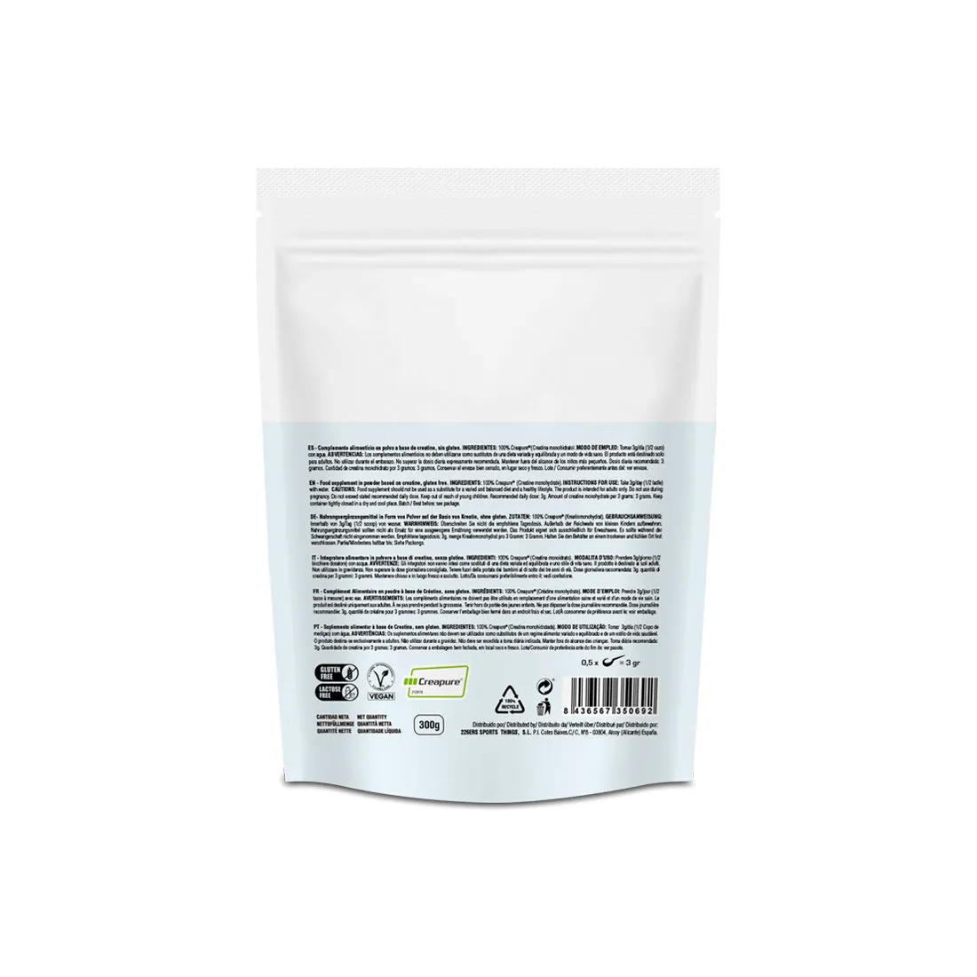 226ERS Creapure kreatinpulver 300 g monohydrat