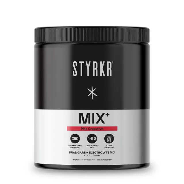 Styrkr MIX+ Pink Grapefruit sportdryck 556 g