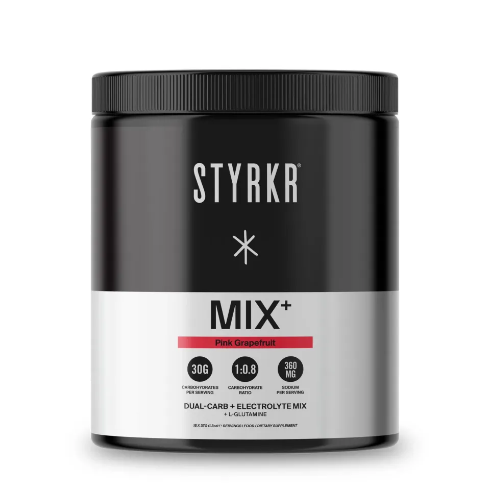 Styrkr MIX+ Pink Grapefruit sportdryck 556 g