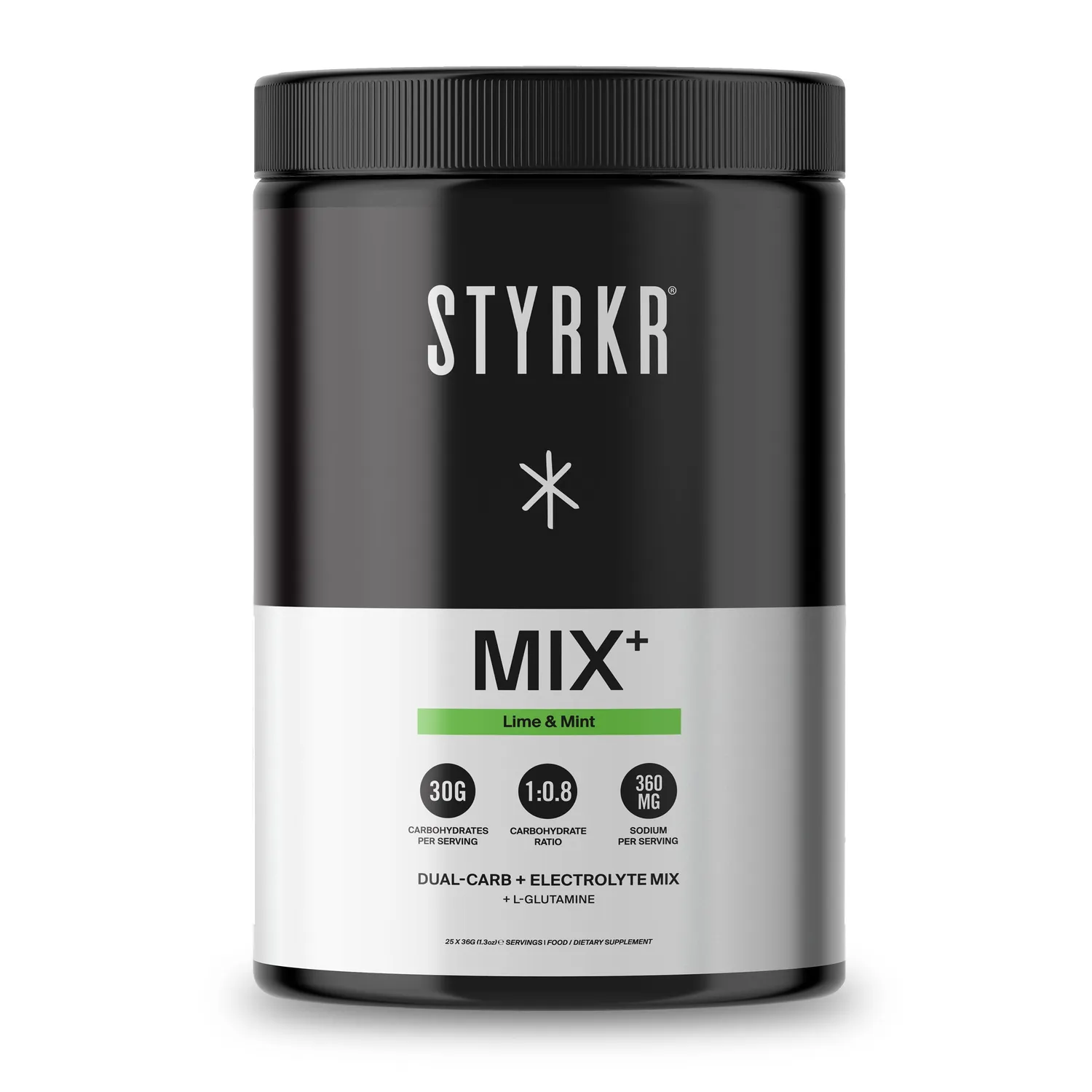 Styrkr MIX+ Lime Mint sportdryck 555 g