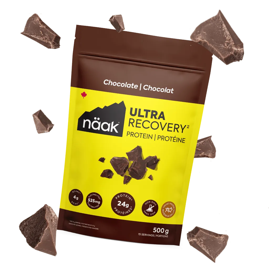 Näak Ultra Protein 24 proteinpulver choklad 500g glutenfri